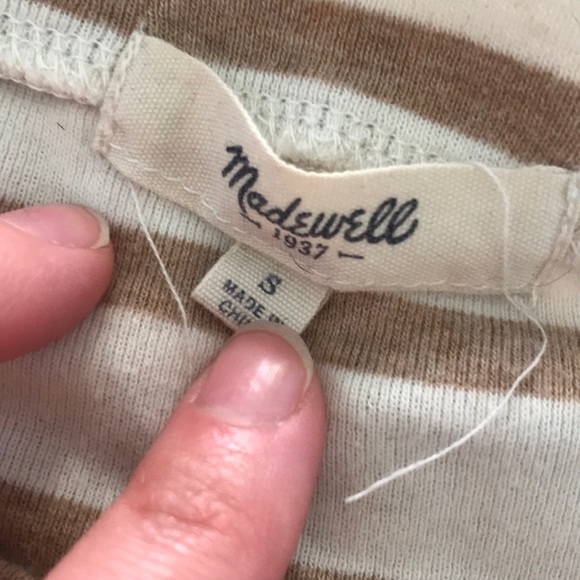 Madewell striped tee - Picture 2 of 2